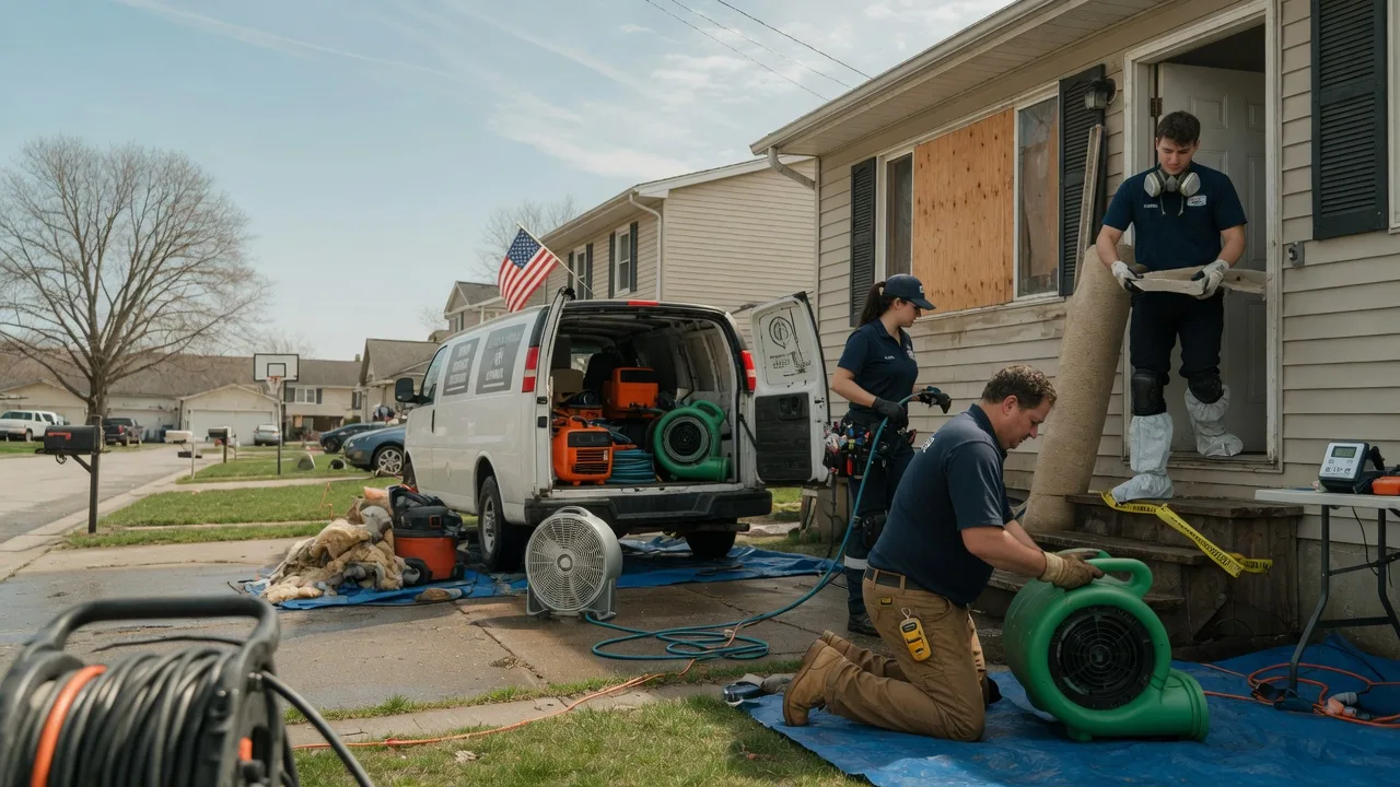 Water Damage Restoration in Altamont, IL near me